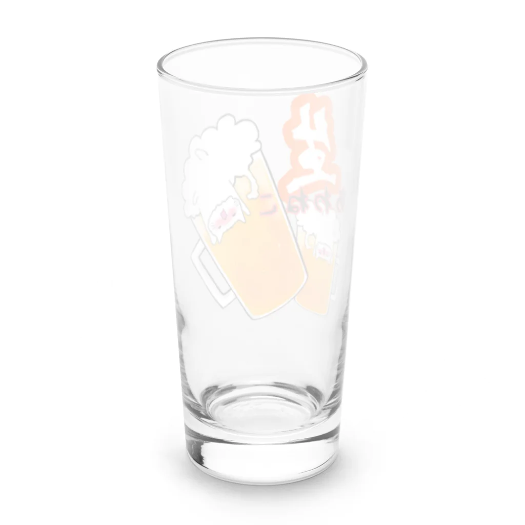 ちぃしょっぷん☆の生あわねこ Long Sized Water Glass :back