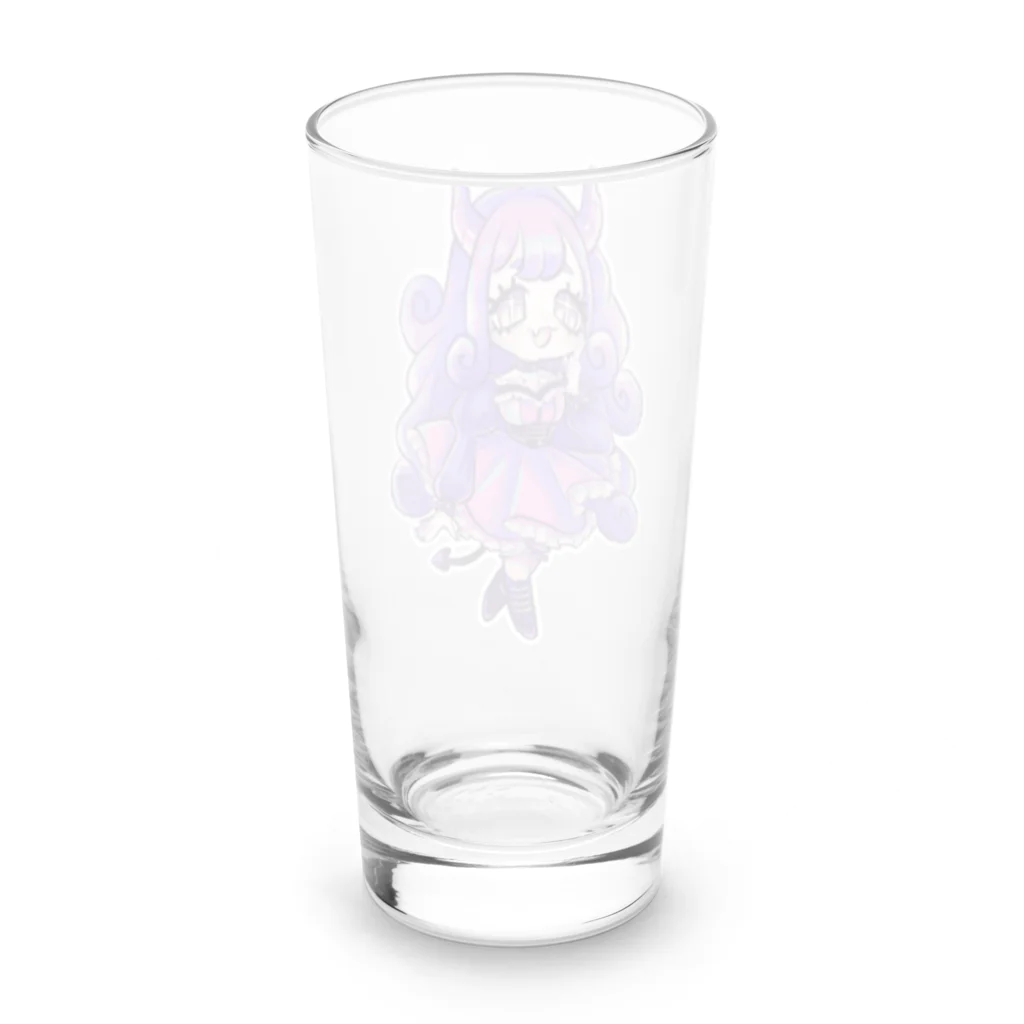 さるのこしかけの小悪魔あく美ちゃんver.2 Long Sized Water Glass :back