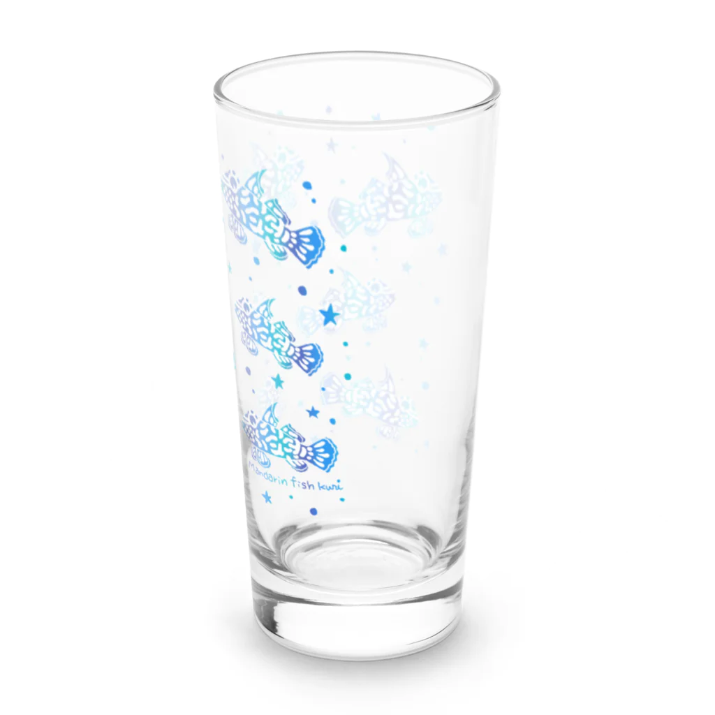 栗坊屋のマンダリンフィッシュ Long Sized Water Glass :back