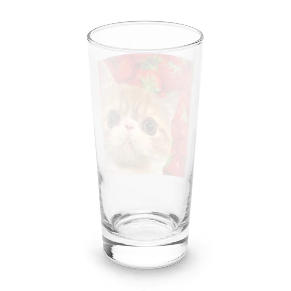 すりるもんすたぁのけんけんといちご🍓 Long Sized Water Glass :back