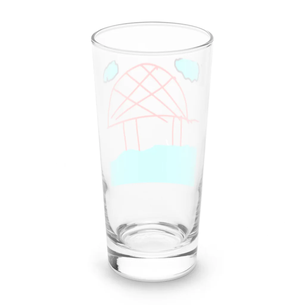 studioaoの赤い橋 Long Sized Water Glass :back