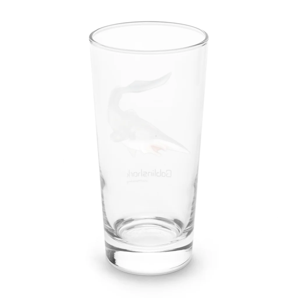 ビビッとランキング【公式】のミツクリザメ  ロンググラス Long Sized Water Glass :back