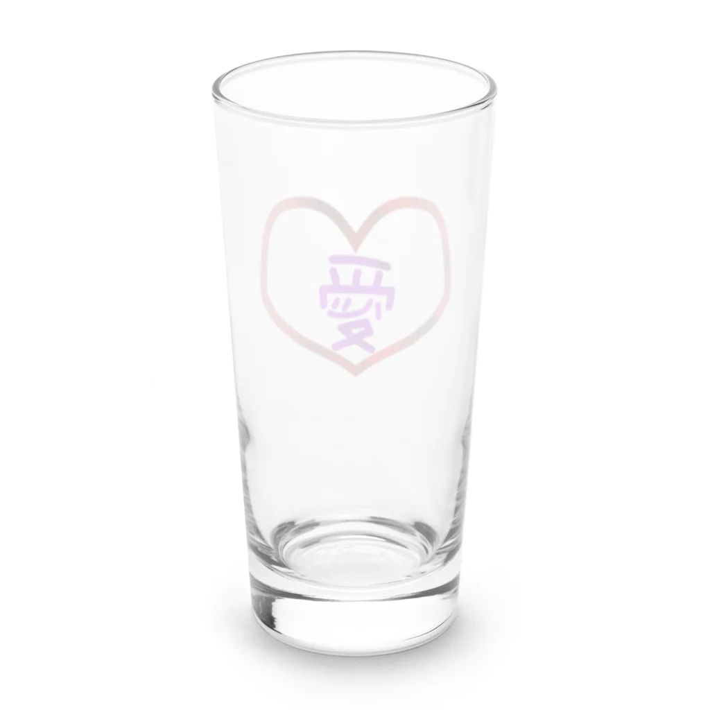 yuuのあい。 Long Sized Water Glass :back