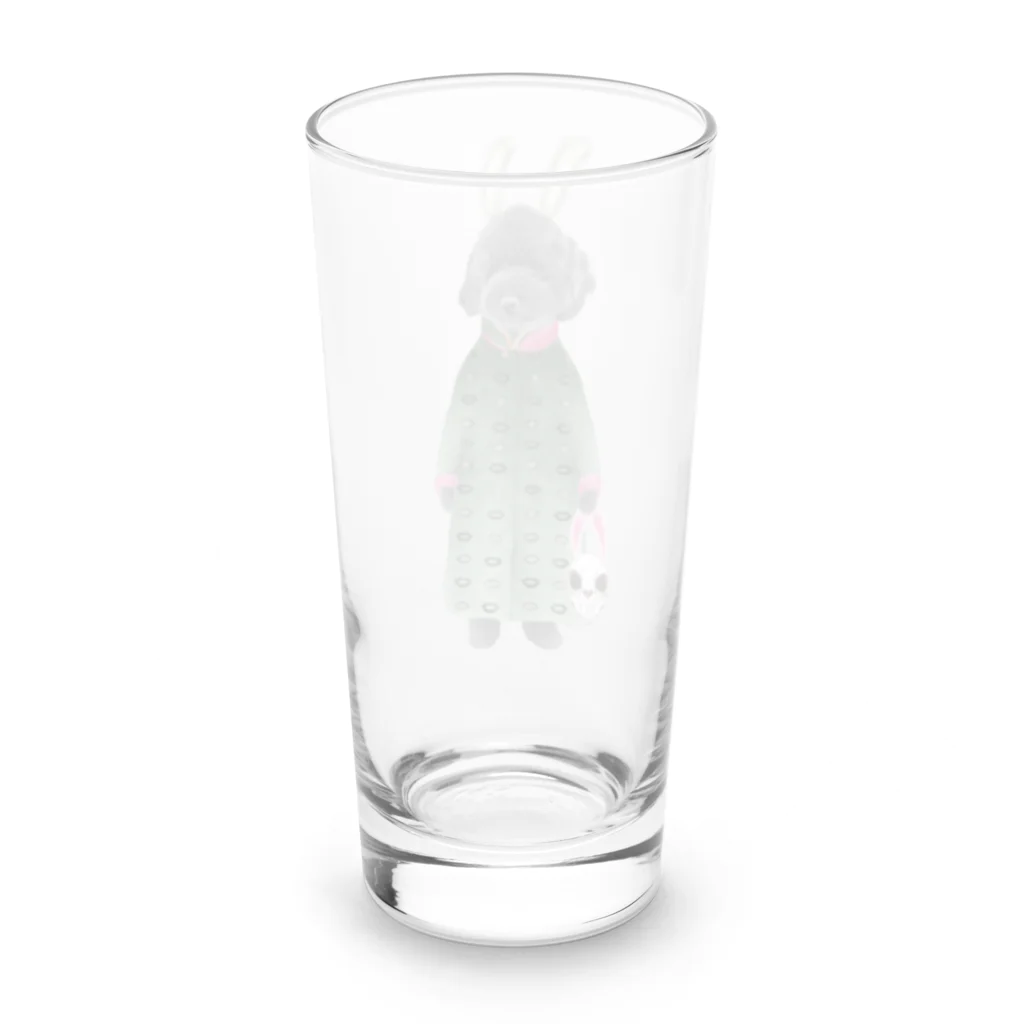 mayuenのトイプー愛 Long Sized Water Glass :back