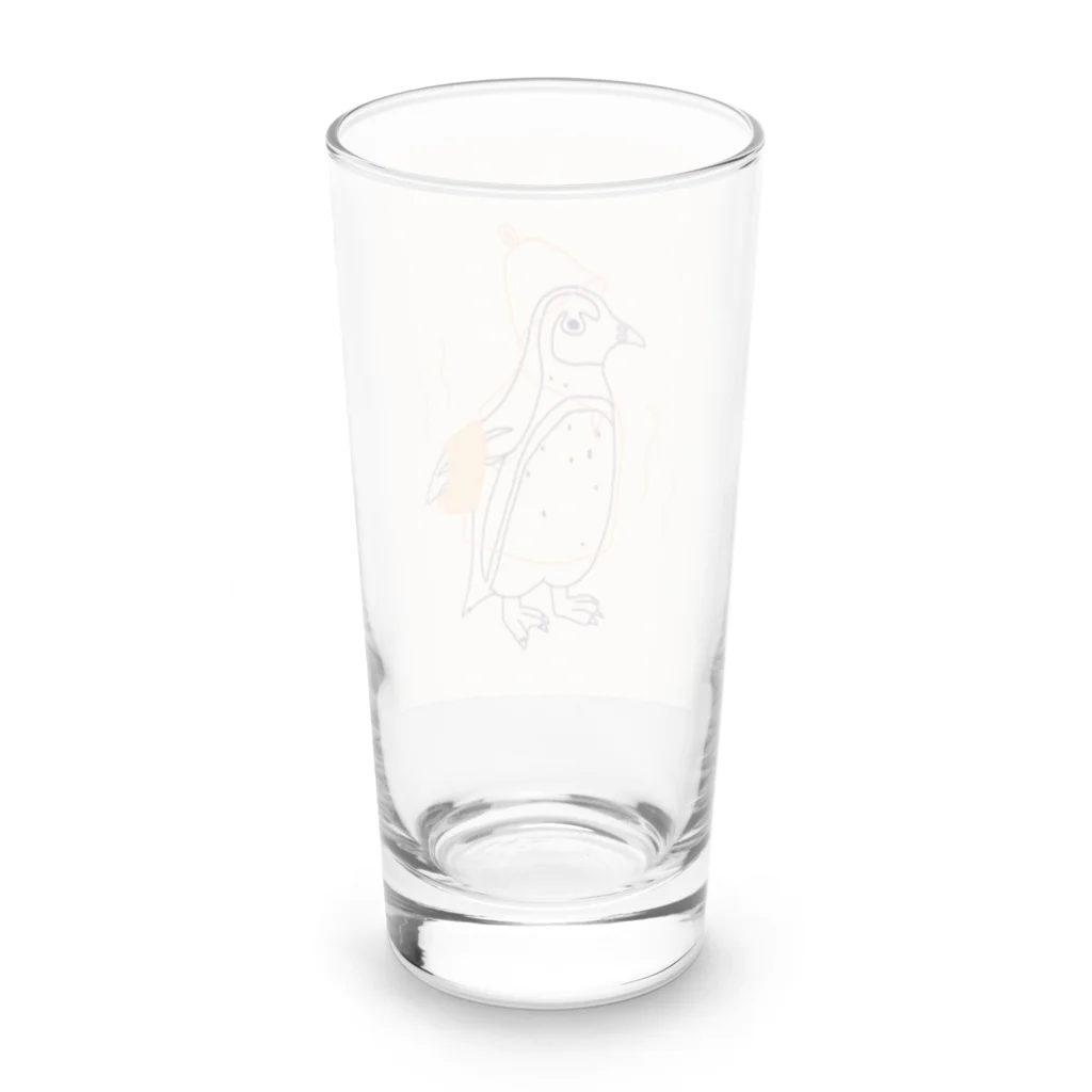 ピゴセリス属のからふるサウナーケープペンギン Long Sized Water Glass :back