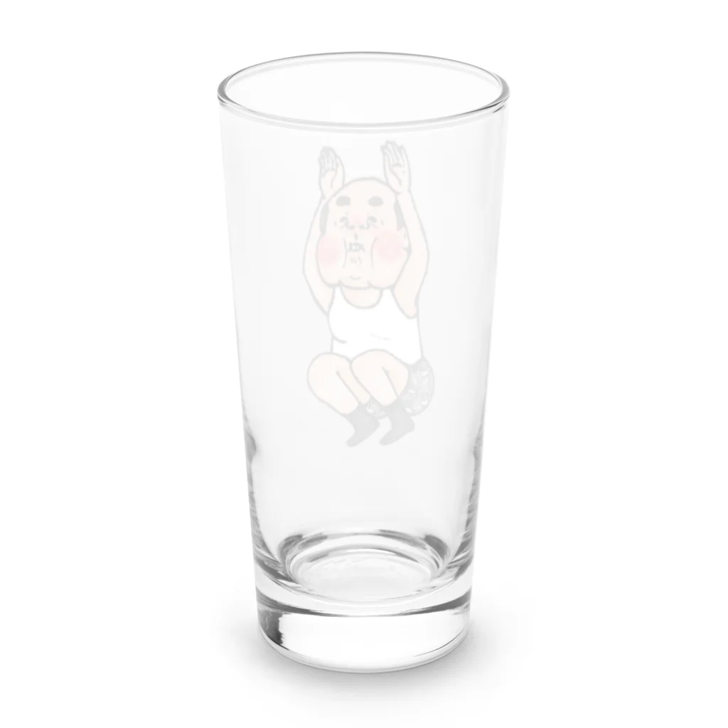 かまだ まゆめのうさぎ跳び Long Sized Water Glass :back