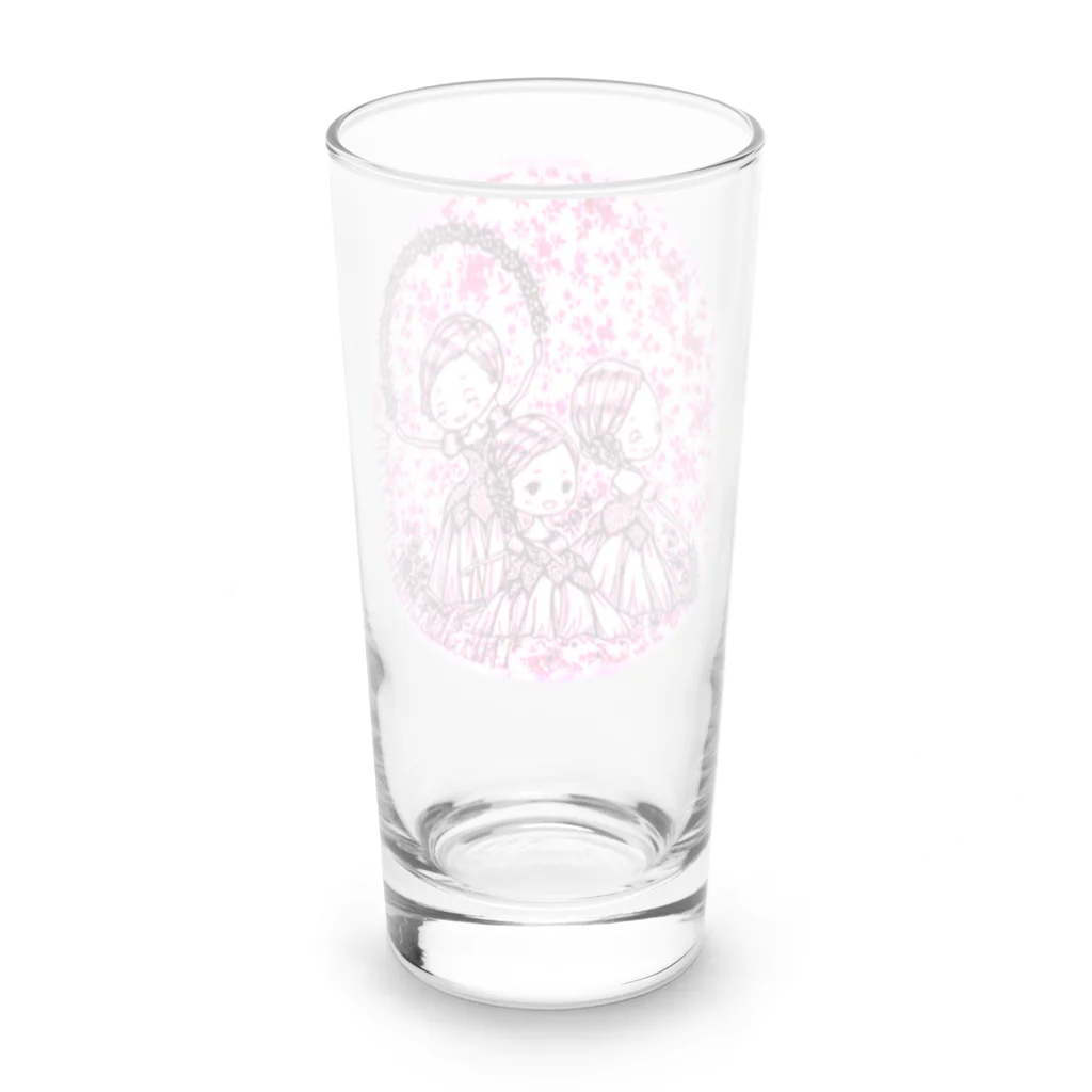 takaraのイラストグッズ店の花のワルツ「眠れる森の美女」より Long Sized Water Glass :back