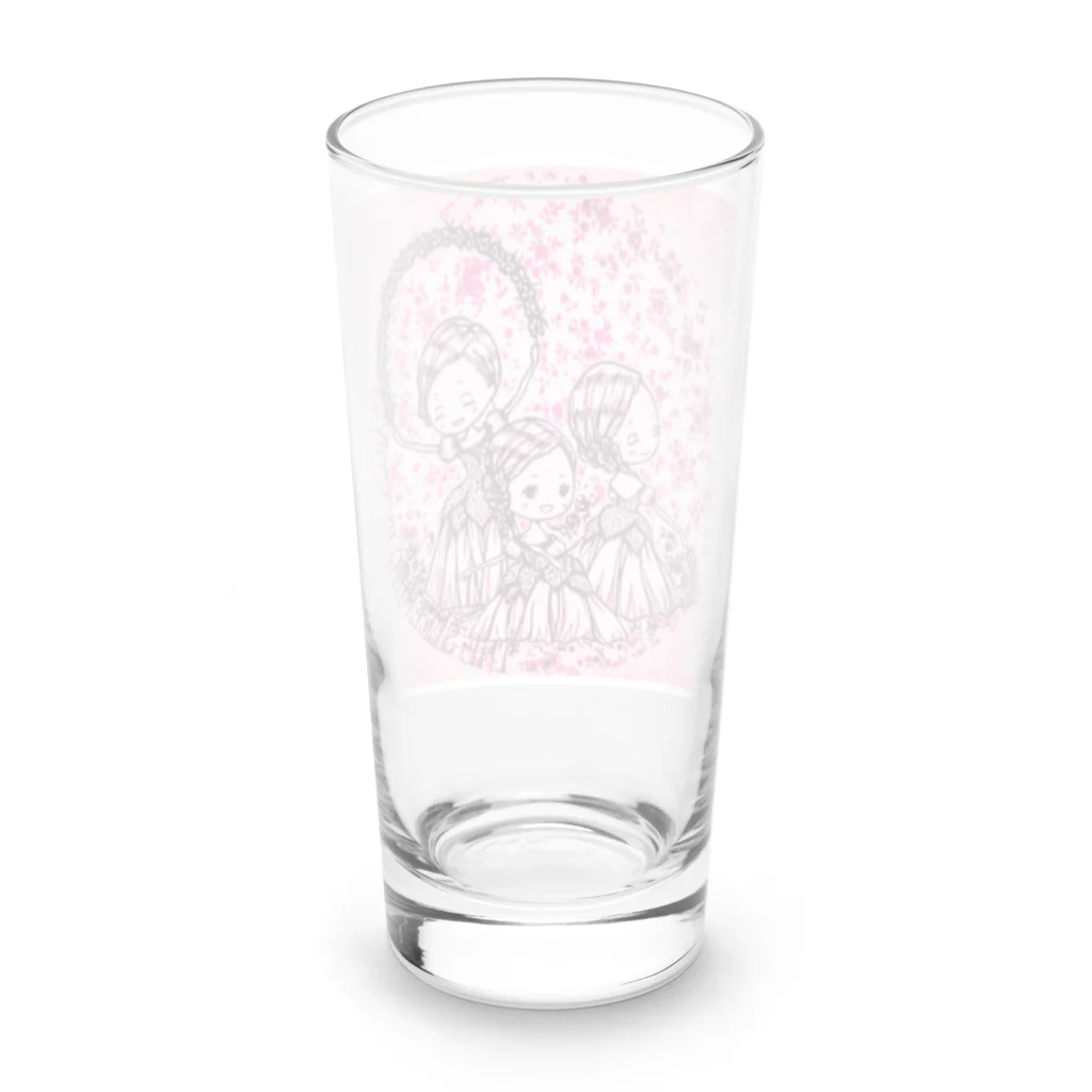 takaraのイラストグッズ店の花のワルツ「眠れる森の美女」より Long Sized Water Glass :back