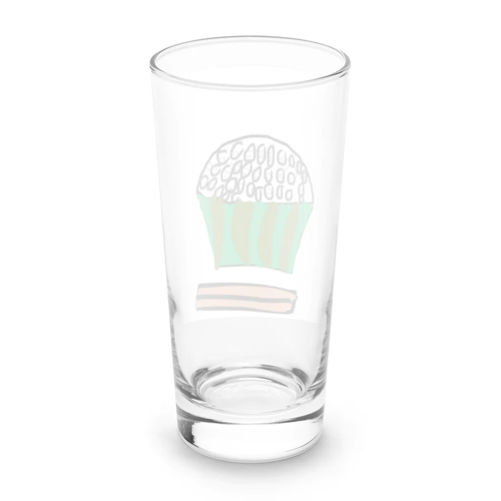 kenken2goのごはん Long Sized Water Glass :back