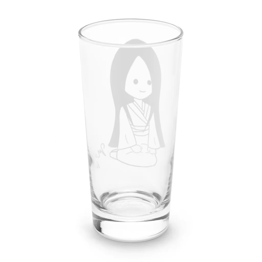 紅葉紅の紅葉紅ちゃん Long Sized Water Glass :back