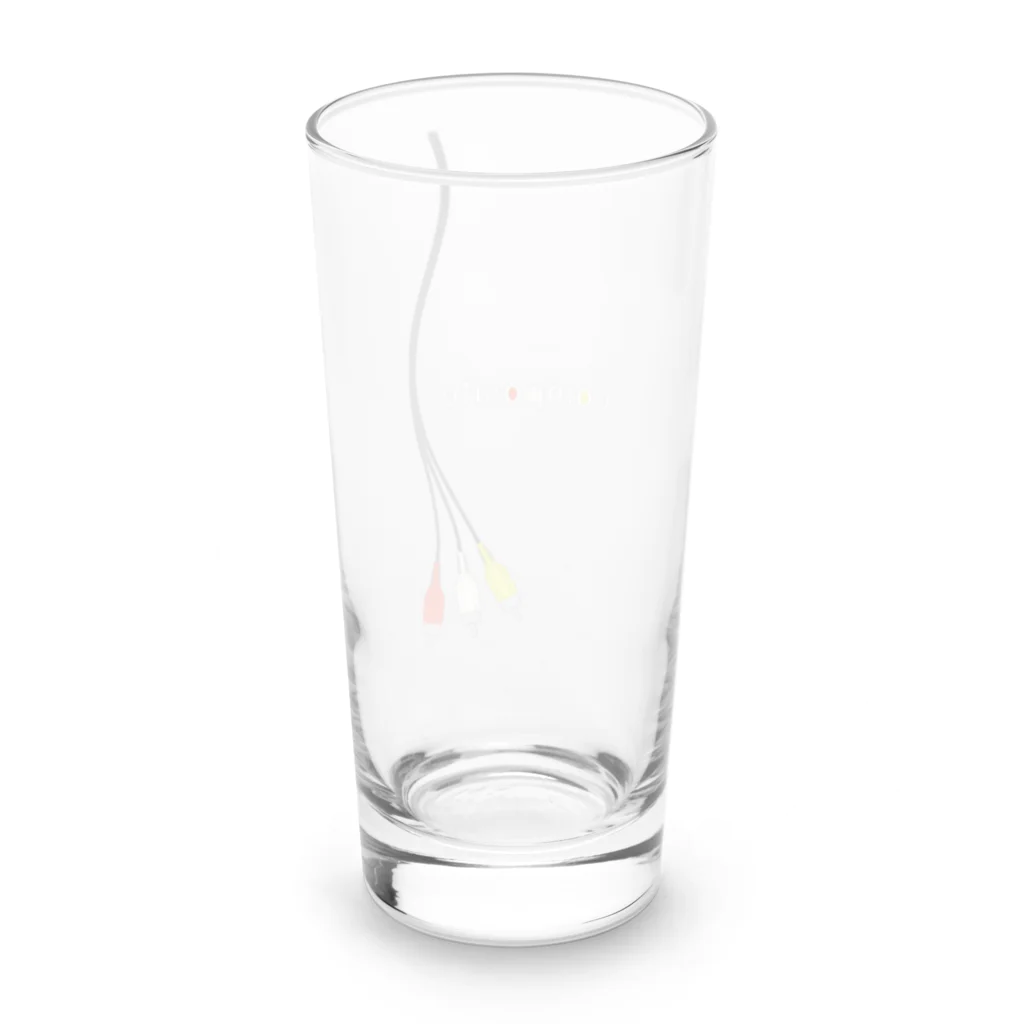 Rail Square のアナログAV端子　コンポジット Long Sized Water Glass :back