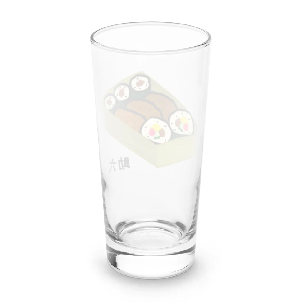 脂身通信Ｚの助六♪230205 Long Sized Water Glass :back