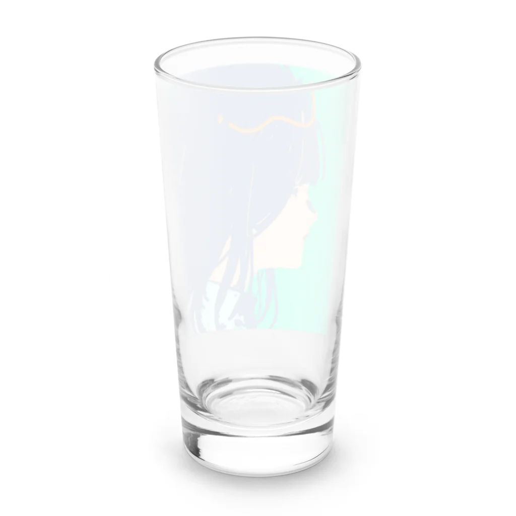 わたあめ食堂のいずみちゃんさん Long Sized Water Glass :back