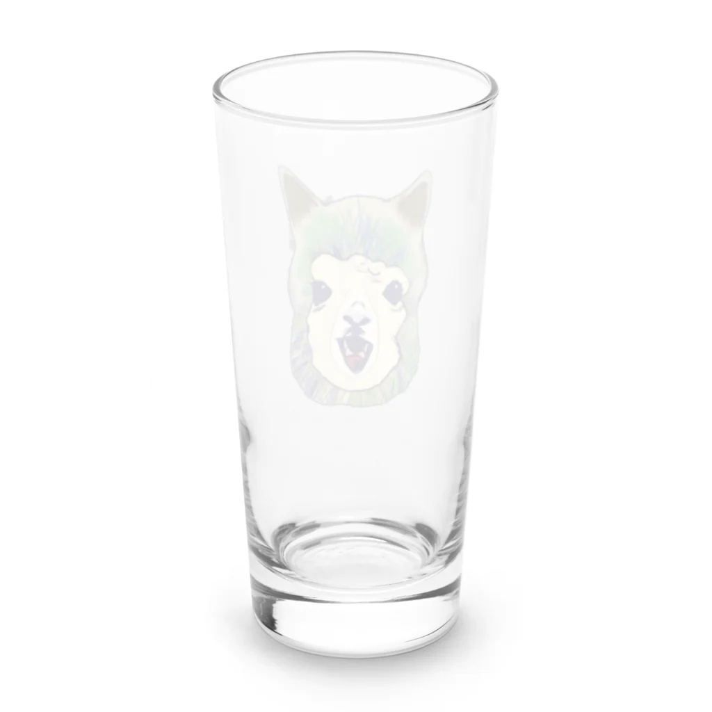 Headcanonのアルパカ兄さん Long Sized Water Glass :back