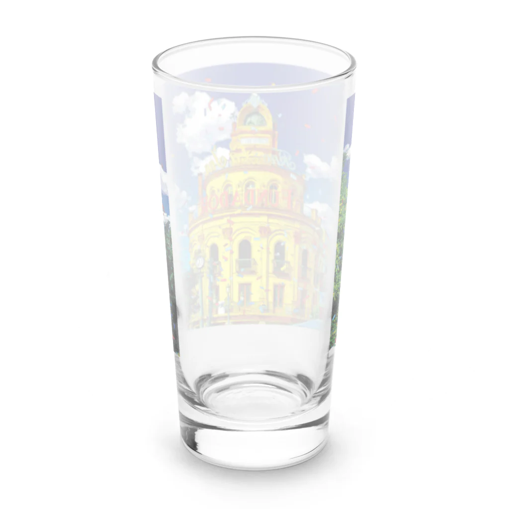 GALLERY misutawoのスペイン ヘレス・デ・ラ・フロンテーラの街角 Long Sized Water Glass :back