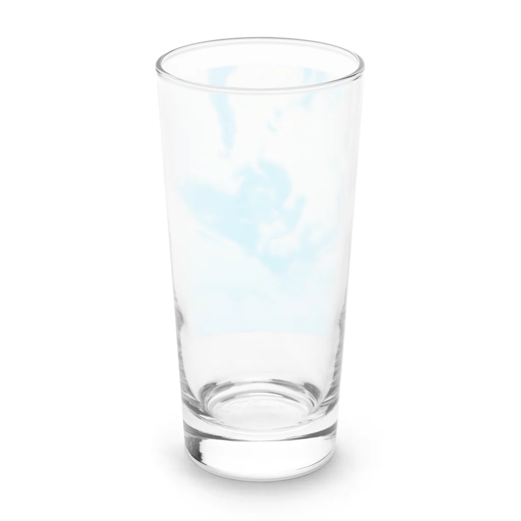 空間ペインター芳賀健太のメッセージ Long Sized Water Glass :back