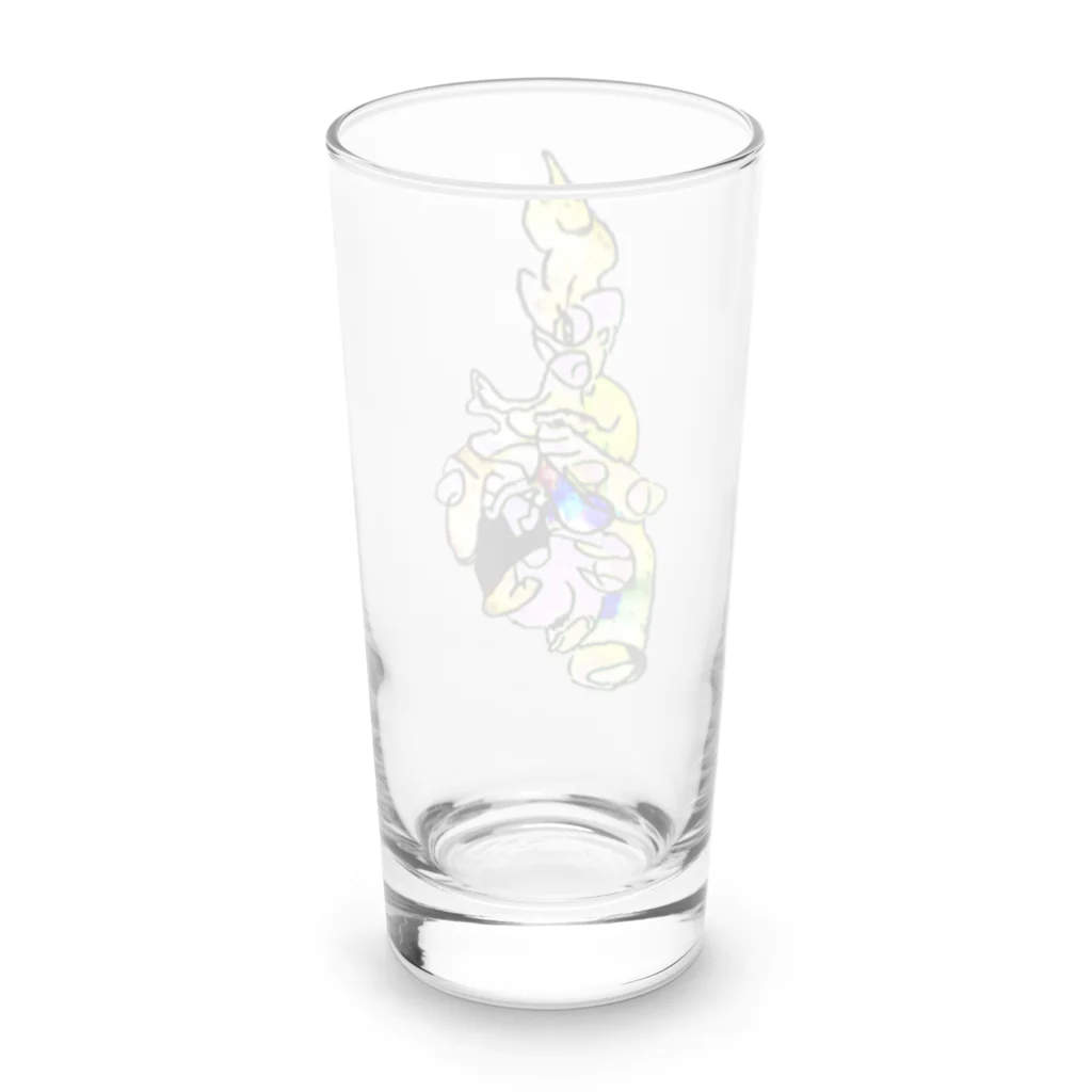 🍩tarojiro(たろじろ) shop🍩の人間掃除機ロボット Long Sized Water Glass :back