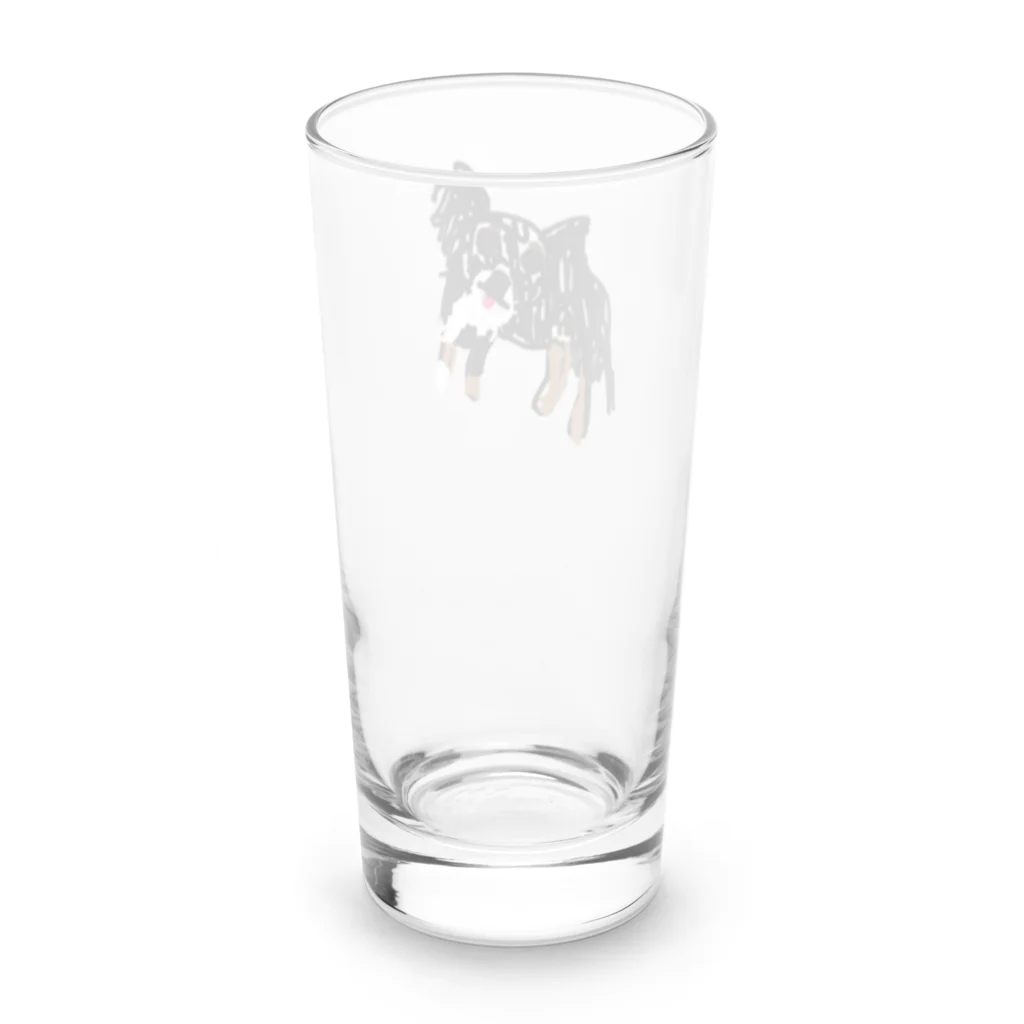 ぴーきち👨‍💼🍻のぴーきち画伯 Long Sized Water Glass :back