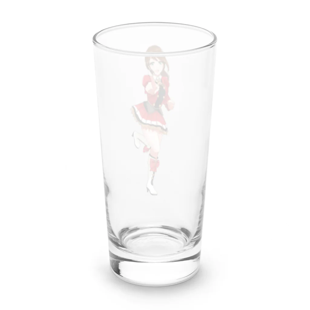 江戸川 media lab FAN SHOPのアイドルくぅ Long Sized Water Glass :back