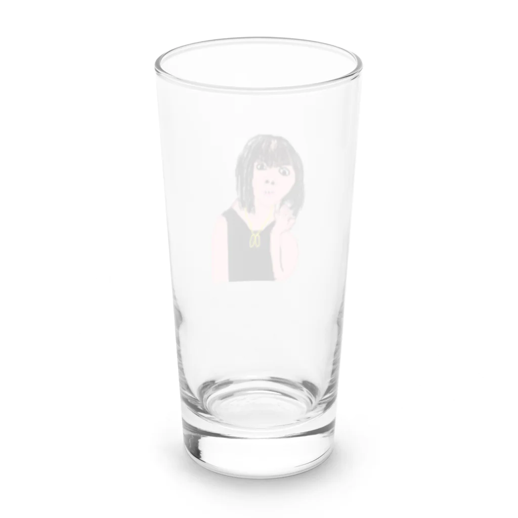 札幌リアル集会所オンラインのぱんつdeカンナ Long Sized Water Glass :back