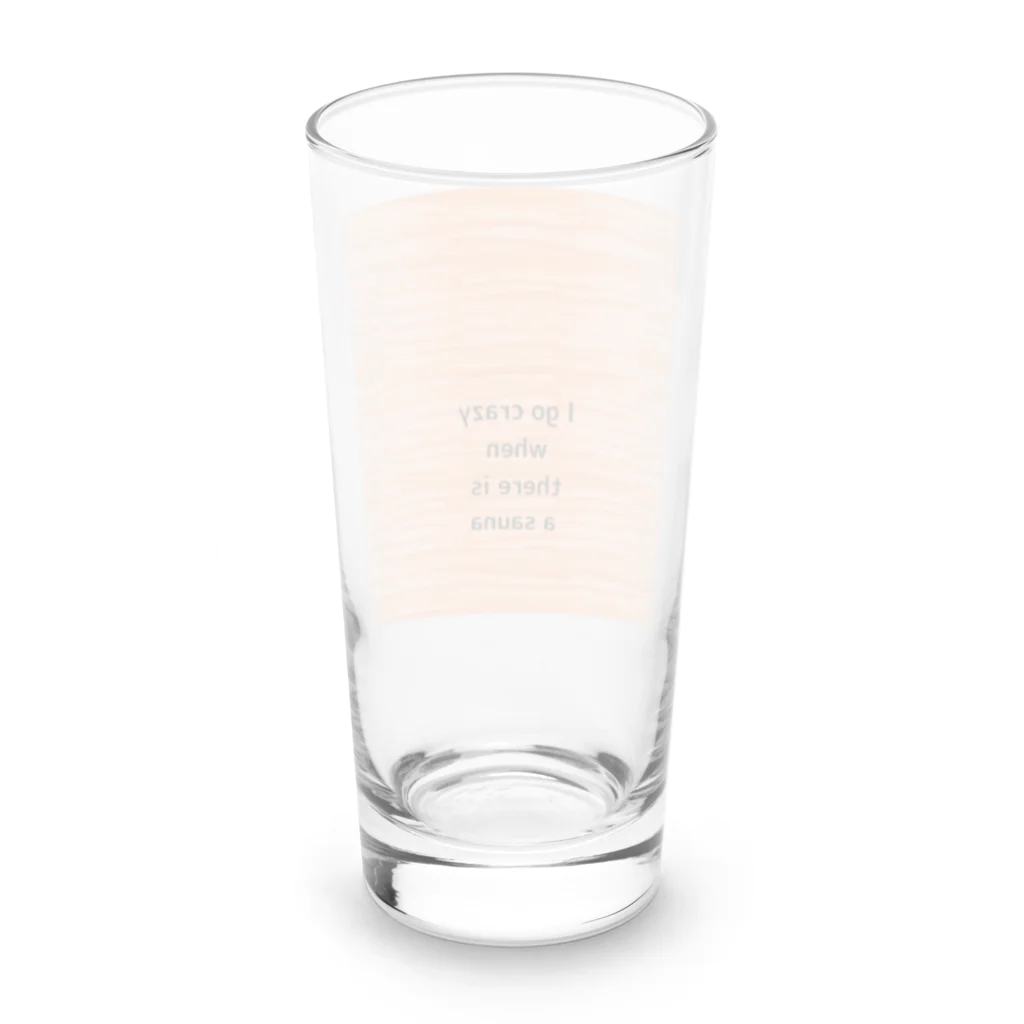 叫び2024のサウナ狂の詩 Long Sized Water Glass :back