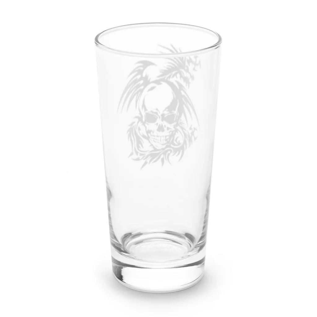 ❣ 𝐩𝐨𝐩 𝐜𝐨𝐥𝐥𝐞𝐜𝐭𝐢𝐨𝐧'𝐬 ❣のドラゴンスカルデザイン Long Sized Water Glass :back