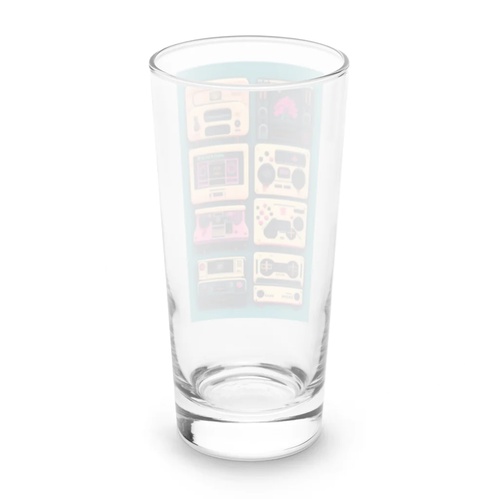 マッケンデジタルワールドの女子専用エモくてレトロな仮想オーディオ機器【lofiアート】 Long Sized Water Glass :back