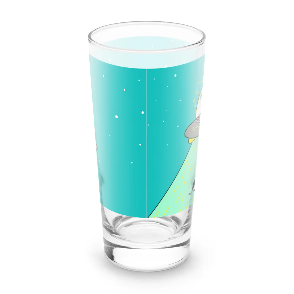 不可思議商店のたこ宙 Long Sized Water Glass :back