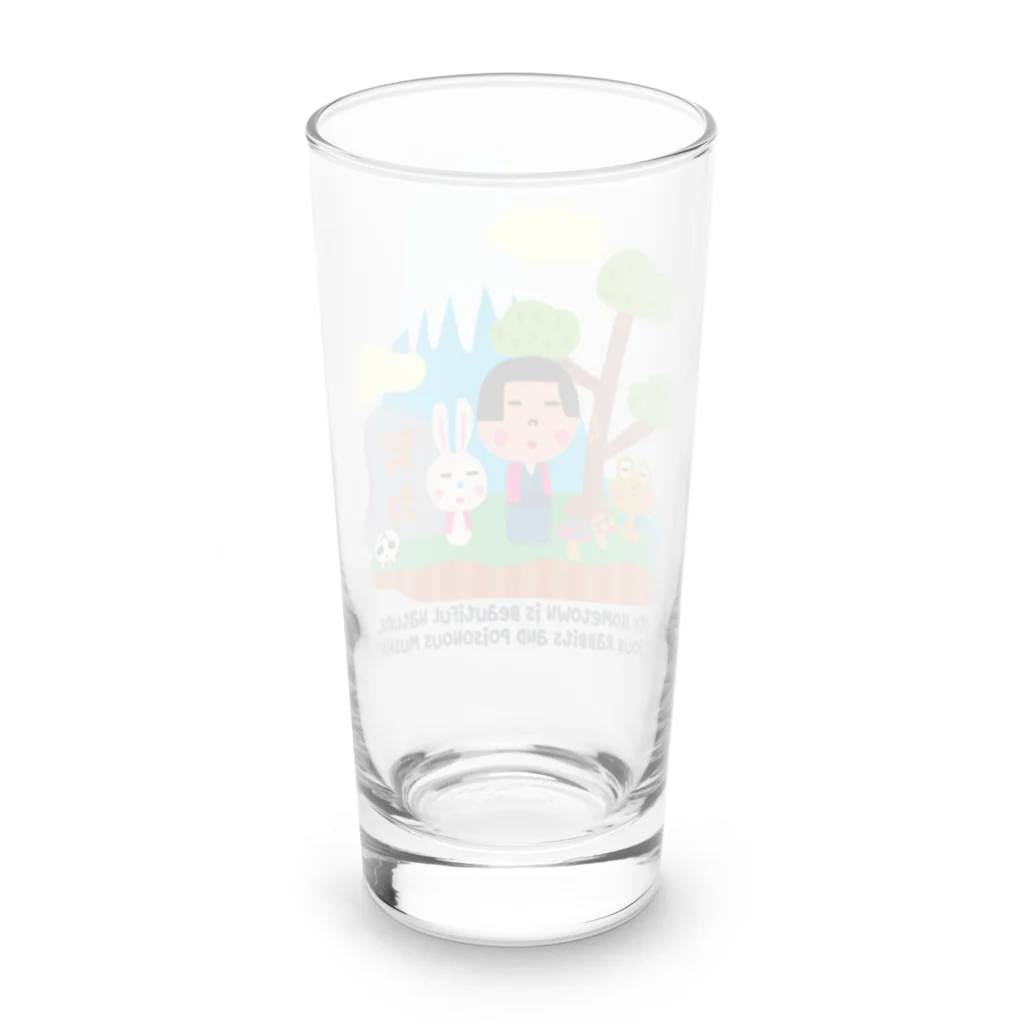 ドレメヒロコのフィーストだらけ Long Sized Water Glass :back