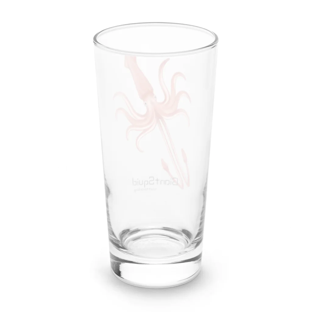 ビビッとランキング【公式】のダイオウイカ  ロンググラス Long Sized Water Glass :back