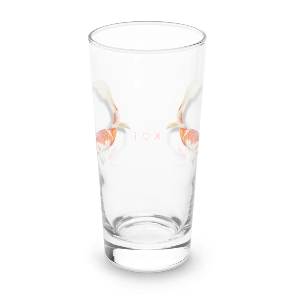 idumi-artの恋する鯉　version 2 Long Sized Water Glass :back