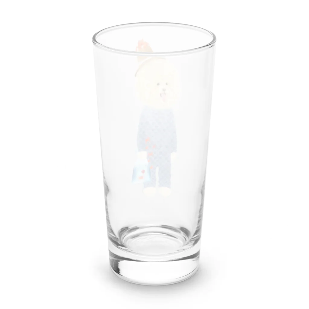 mayuenのトイプー愛 Long Sized Water Glass :back