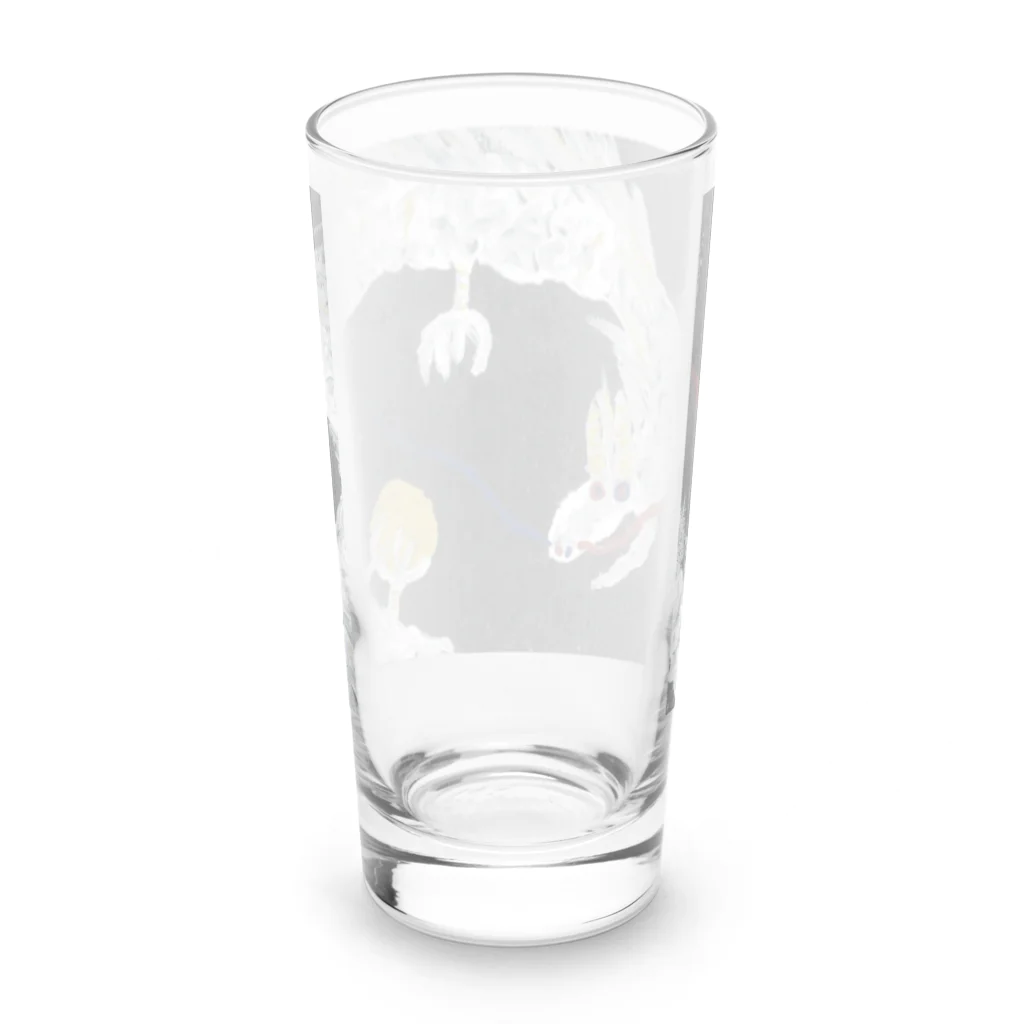 funny dragonのオッドアイドラゴン Long Sized Water Glass :back