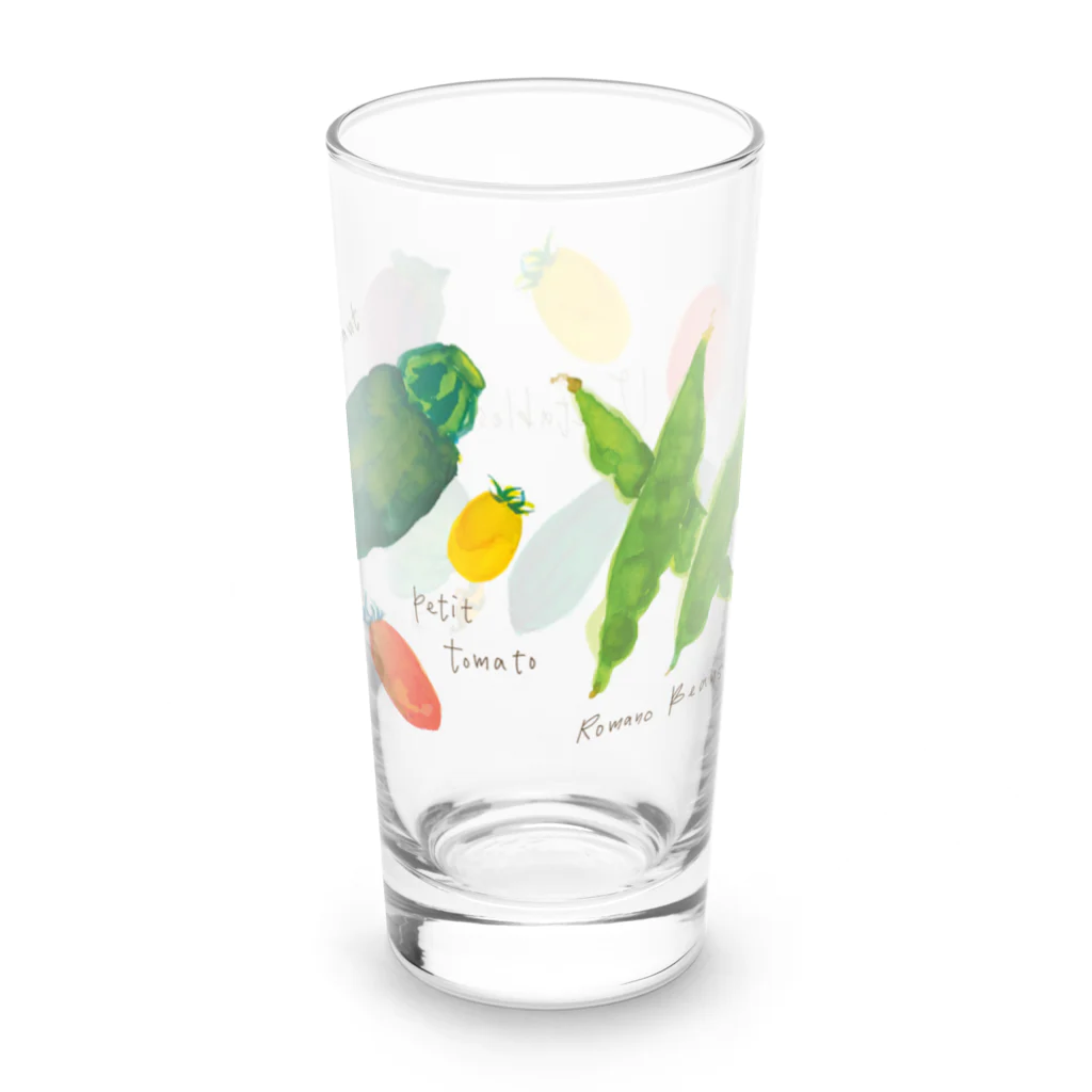 N-huluのお野菜グッズ Long Sized Water Glass :back