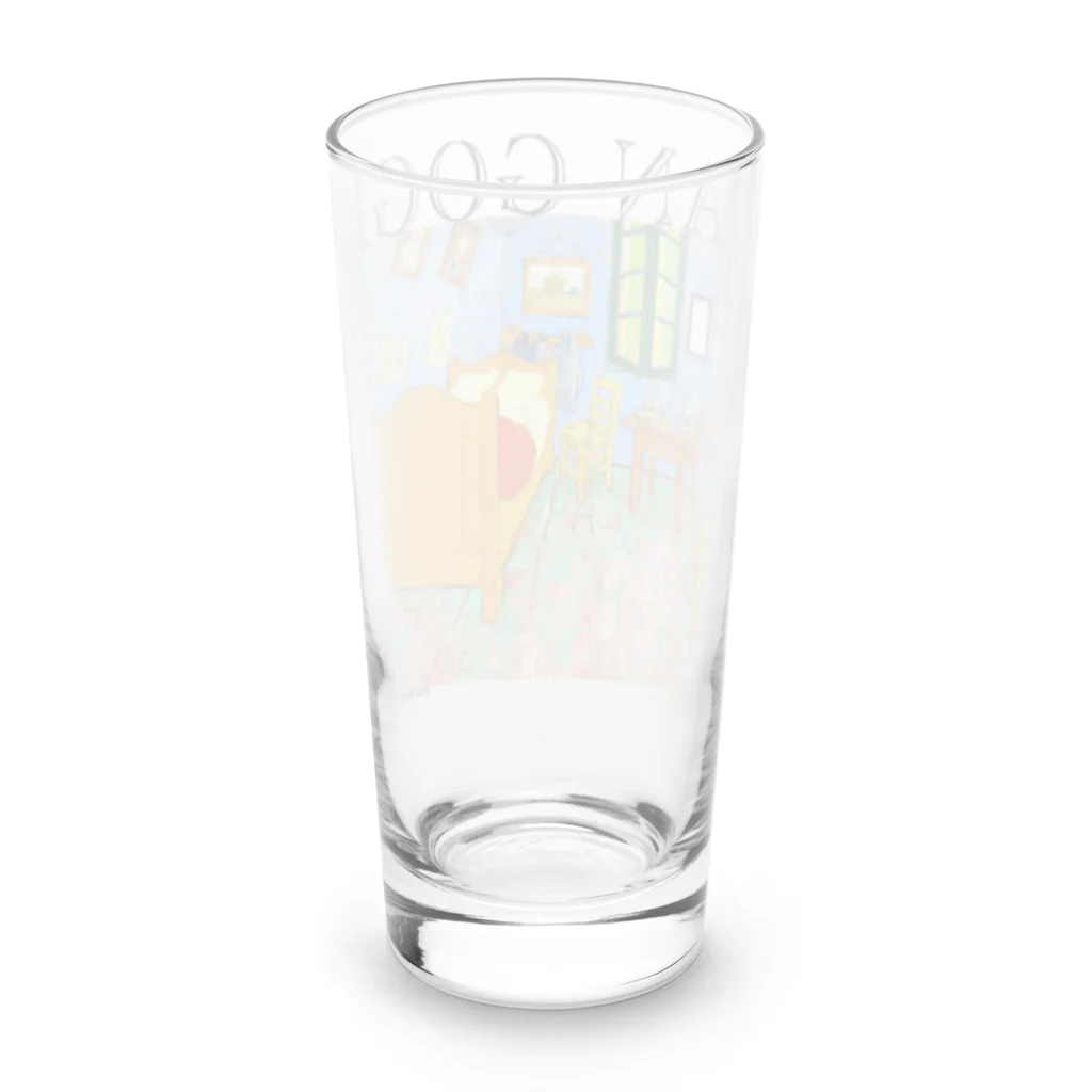 MUGEN ARTのファンゴッホの寝室  Bedroom in Arles  Long Sized Water Glass :back