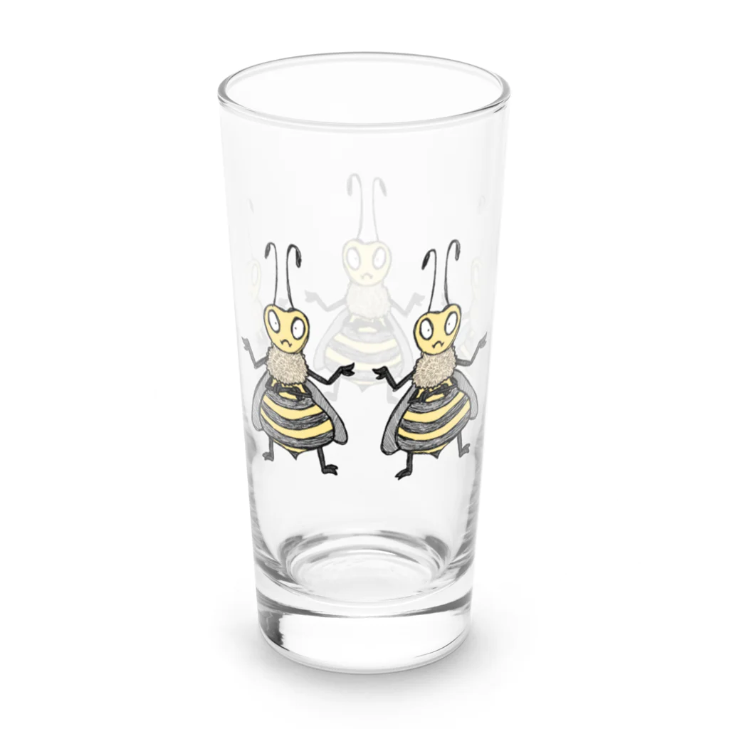 Takuya YoshimotoのBee Trouble Long Sized Water Glass :back