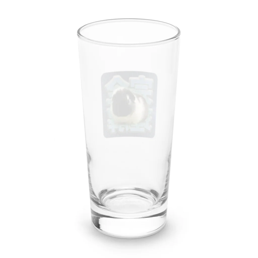 みよしデザインの完全に理解したモルモット Long Sized Water Glass :back