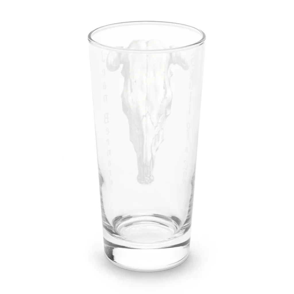 MUGEN ARTの牛の頭蓋骨　ジーン・バーナード　Jean Bernard / Skull of a Cow Long Sized Water Glass :back