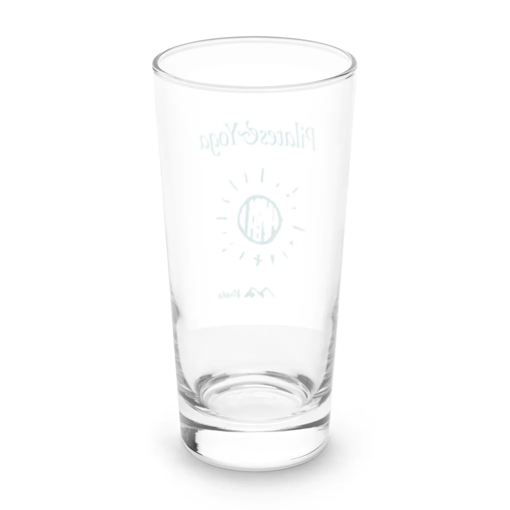 30k.p.yogaのヨガティス Long Sized Water Glass :back