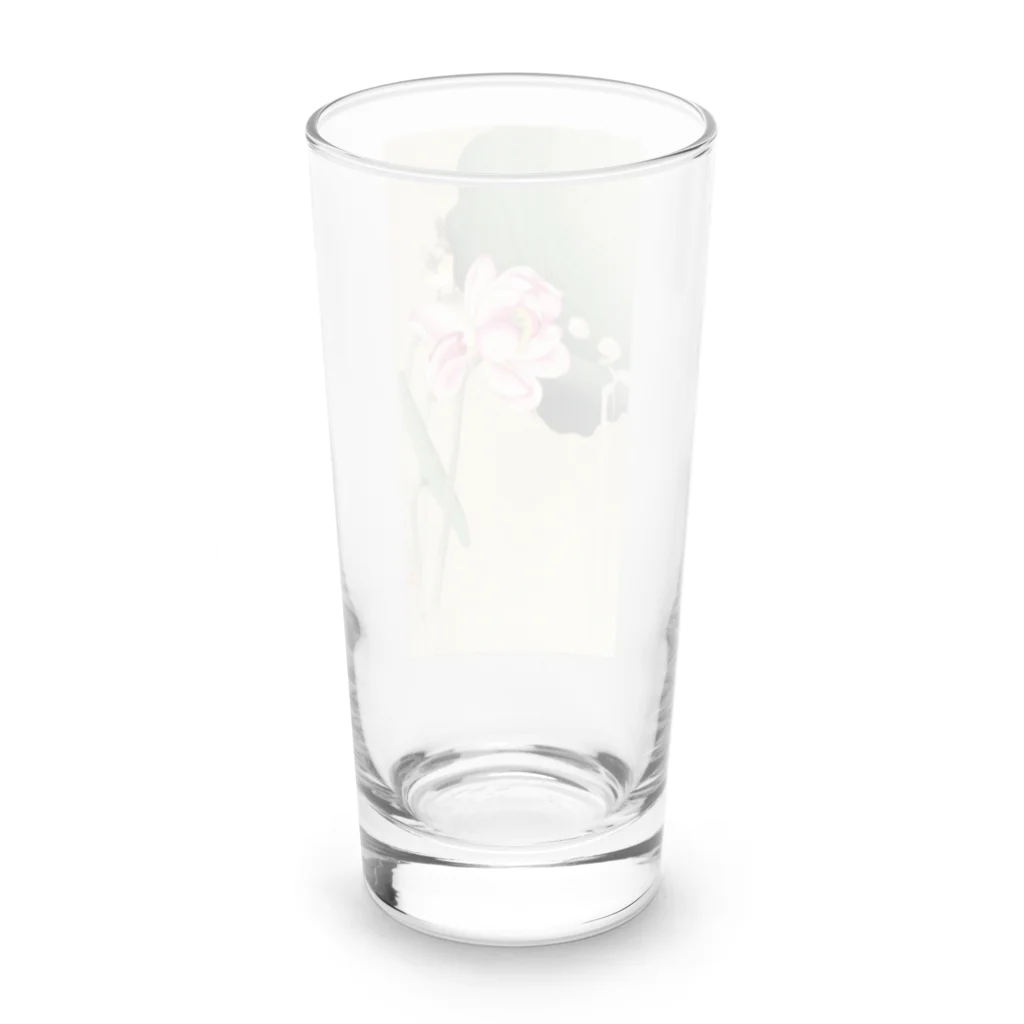 MUGEN ARTの小原古邨　蓮と雀　Ohara Koson / Songbird and Lotus Long Sized Water Glass :back