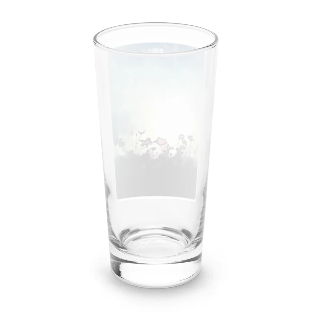 kazeou（風王）の夜明け(アプリ加工) Long Sized Water Glass :back