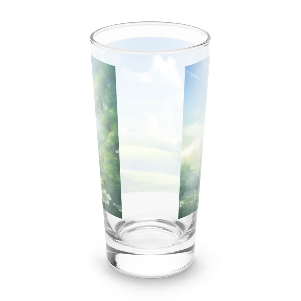 Solanine-ProjectのInvigorating Sky Long Sized Water Glass :back