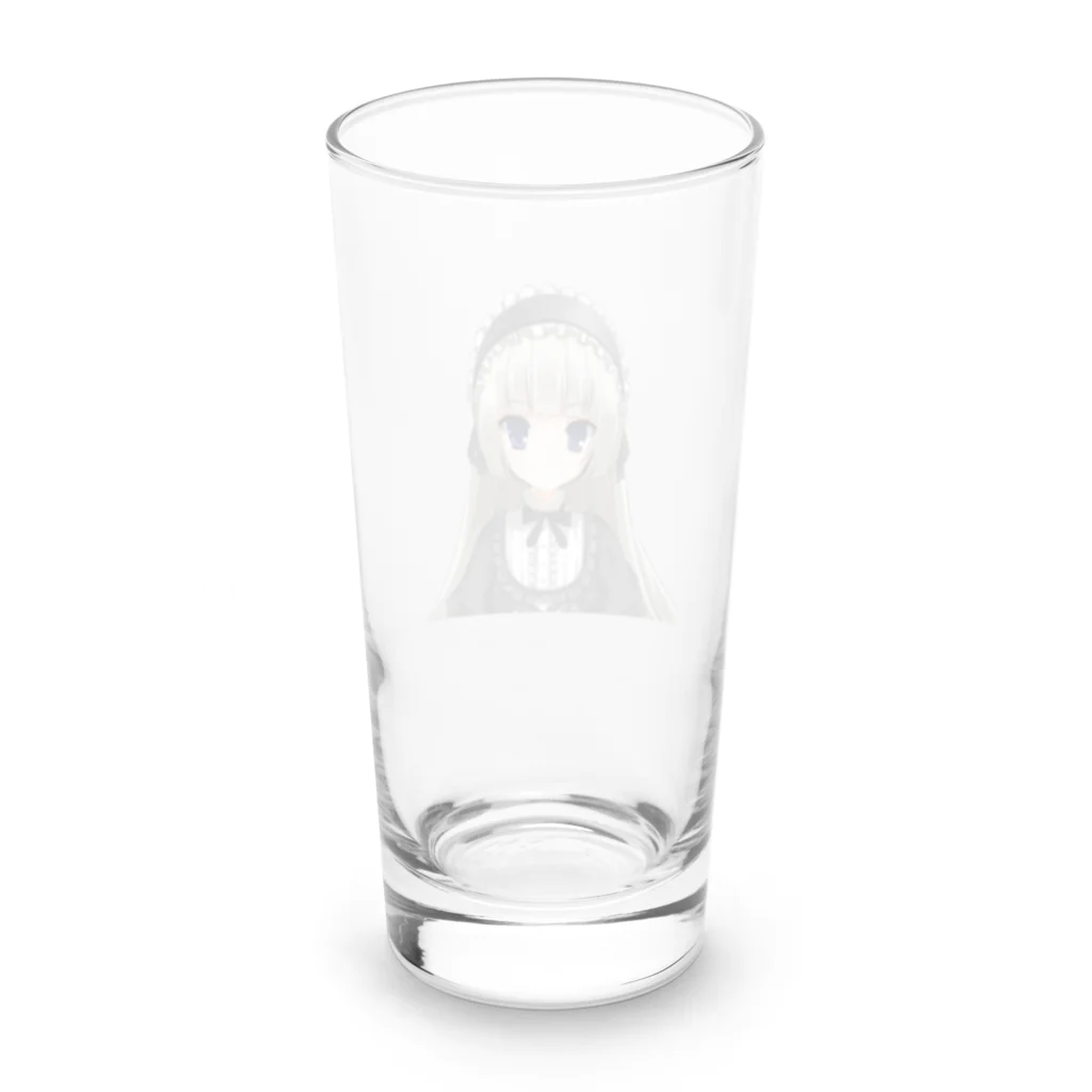 ガーデニングお嬢様直売所のガーデニングお嬢様 Long Sized Water Glass :back