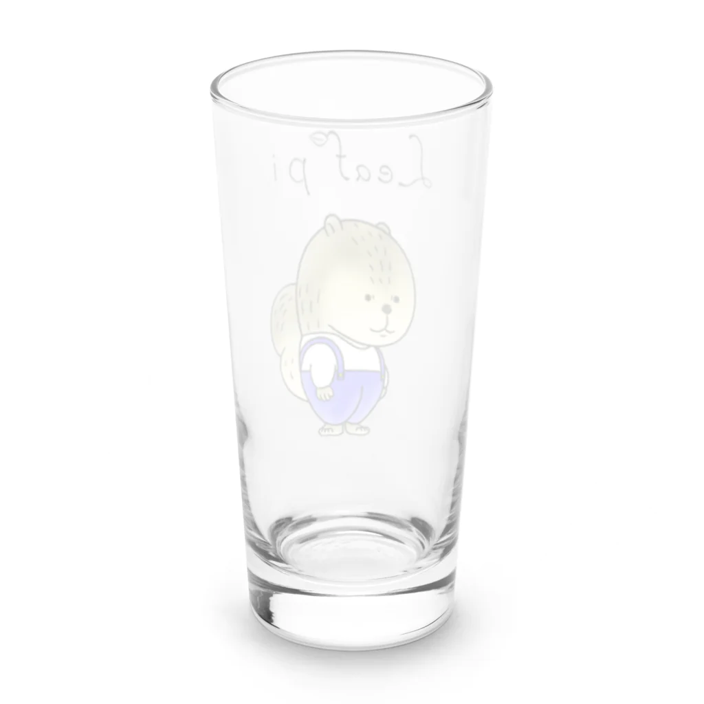 LeafpiのLeafpi's ロゴ Long Sized Water Glass :back