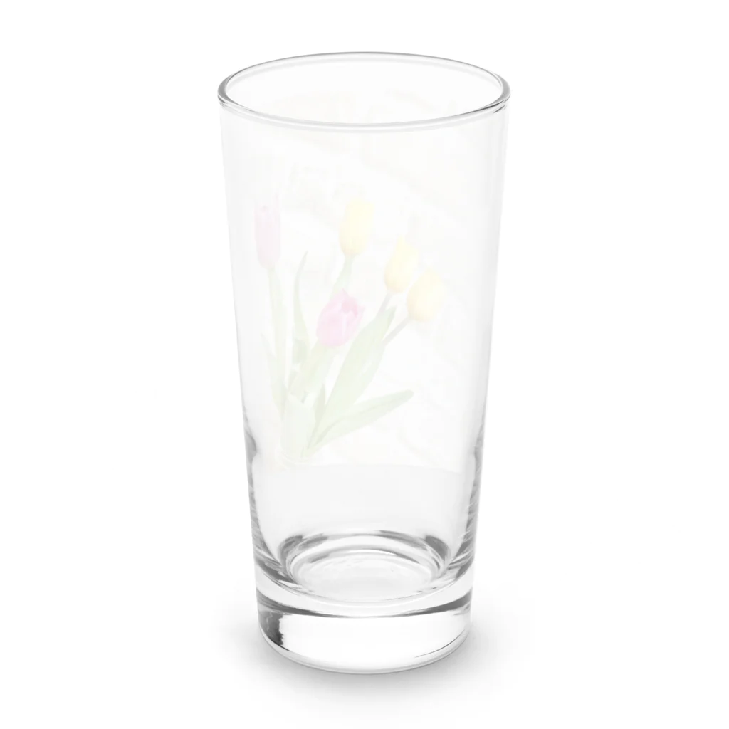 スマイル☆ドリームのチューリップドリーム Long Sized Water Glass :back