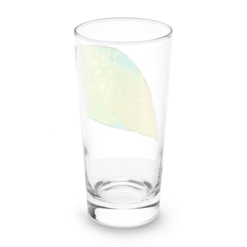 暖暖あたたかの葉っぱ Long Sized Water Glass :back