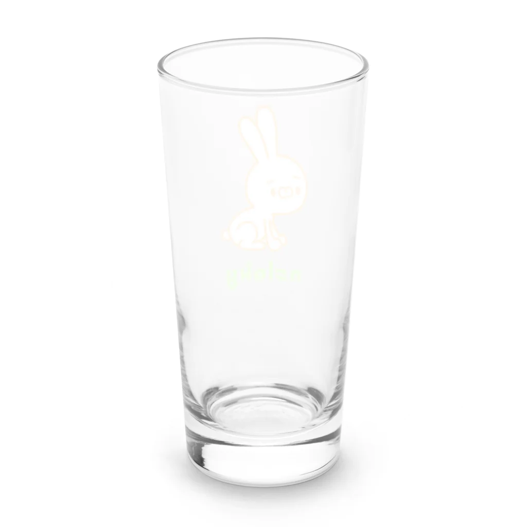 ［ n / k ］ONLINE_SHOPのおすわりシチョウサ(赤肉) Long Sized Water Glass :back