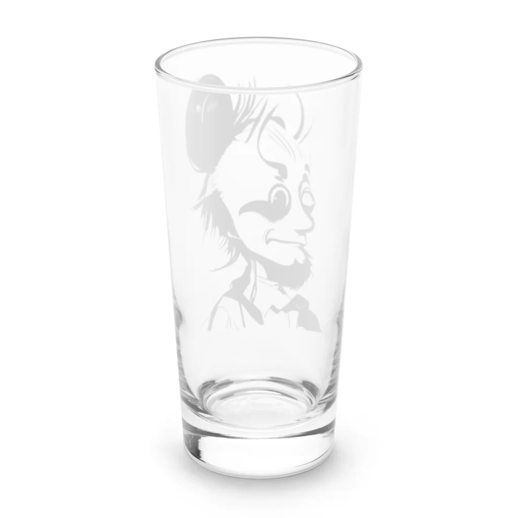 ダンディーおじさんのお店のダンディー2号 Long Sized Water Glass :back