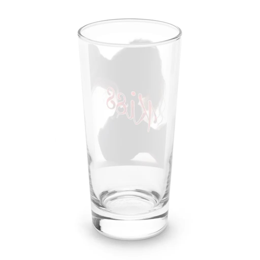 キッチンファラオのKiss デザイン Long Sized Water Glass :back