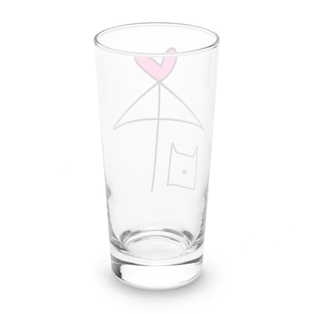 handmade asyouareの空いてますよ Long Sized Water Glass :back